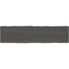 Stalviršis, tamsiai ruda, 200x50x(2-4) cm, medienos masyvas