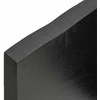 Stalviršis, tamsiai ruda, 80x60x(2-4) cm, medienos masyvas