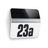 STEINEL XSolar LH-N LED žibintas - namo numeris (su fotorele ir saulės baterija, plieno sp.)