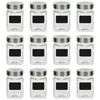 Stikliniai indai su lipdukais, 12 vnt., 300 ml