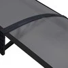 Stogelis durims, juodos spalvos, 200x75cm, PC