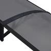 Stogelis durims, juodos spalvos, 240x75cm, PC