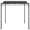 Stoginė, antracito spalvos, 2x2,3m, audinys ir plienas, 180g/m²
