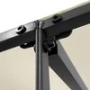 Stoginė, kreminės spalvos, 4x3m, audinys ir plienas, 180g/m²