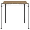 Stoginė, taupe spalvos, 2x2,3m, audinys ir plienas, 180g/m²