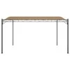 Stoginė, taupe spalvos, 4x3m, audinys ir plienas, 180g/m²