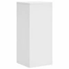Stovai augalams, 2vnt., balti, 30x30x70cm, apdirbta mediena