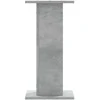 Stovai augalams, 2vnt., betono, 30x30x60cm, apdirbta mediena