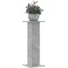 Stovai augalams, 2vnt., betono, 30x30x80cm, apdirbta mediena