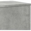 Stovai augalams, 2vnt., betono, 33x33x100cm, apdirbta mediena