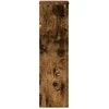 Stovai augalams, 2vnt., dūminiai, 17x17x60cm, apdirbta mediena