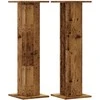 Stovai augalams, 2vnt., sendintos medienos, 30x30x95cm, mediena