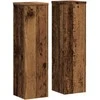 Stovai augalams, 2vnt., sendintos medienos, 17x17x60cm, mediena