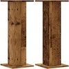 Stovai augalams, 2vnt., sendintos medienos, 30x30x80cm, mediena