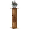 Stovai augalams, 2vnt., sendintos medienos, 30x30x95cm, mediena