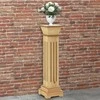 Stovas augalams-stačiakampė kolona, medienos, 17x17x66cm, MDF