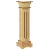 Stovas augalams-stačiakampė kolona, medienos, 17x17x66cm, MDF