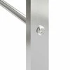 Stovas malkoms, 50x28x94 cm, nerūdijantis plienas
