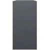 Stovas malkoms, antracito spalvos, 100x40x80cm, plienas
