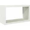 Stovas malkoms, baltos spalvos, 100x40x60cm, plienas