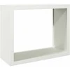 Stovas malkoms, baltos spalvos, 100x40x80cm, plienas