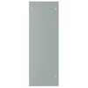Stovas malkoms, baltos spalvos, 80x35x100cm, grūdintas stiklas