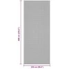 Stovyklavimo paklotas, antracito spalvos, 6x2,5m