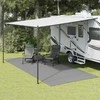 Stovyklavimo paklotas, antracito spalvos, 6x2,5m