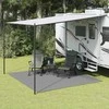 Stovyklavimo paklotas, antracito spalvos, 3x3m