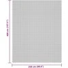Stovyklavimo paklotas, kreminės spalvos, 4x2,5m