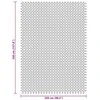 Stovyklavimo paklotas, mėlynos spalvos, 3,5x2,5m