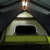Šeimos palapinė su LED, mėlyna, 10 vietų, greito atleidimo
