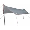 Stovyklavimo tentas, pilkas ir oranžinės, 460x305x210 cm