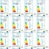 Studijos apšvietimo rinkinys su 24 W šviestuvais ir skėčiais