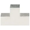 Stulpo sujungimas, 101x101mm, galvanizuotas metalas, T formos