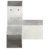 Stulpo sujungimas, 71x71mm, galvanizuotas metalas, Y formos