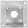 Stulpų pagrindai, 4vnt., galvanizuotas metalas, 91mm