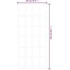 Stumdomos durys, juodos, 90x205cm, ESG stiklas ir aliuminis
