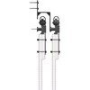 Stumdomų durų įrangos rinkinys, juodos sp., 213,5cm, plienas