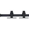 Stumdomų spintelės durelių sistemos rinkinys, 152cm, plienas