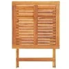 Sulankstomas sodo stalas, 70x70x75cm, akacijos medienos masyvas