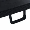 Sulankstomas sodo stalas, juodas, 180x75x72cm, HDPE