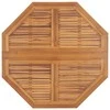 Sulankstomas sodo valgomojo stalas, 110x110x75cm, tikmedis