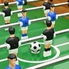 Sulankstomas stalo futbolo stalas, 121x61x80cm, šviesiai rudas