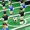 Sulankstomas stalo futbolo stalas, 121x61x80cm, juodas