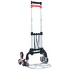 Sulankstomas vežimėlis laiptams, sidabrinis, aliuminis, 70kg