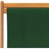 Sulankstomos paplūdimio kėdės, 2vnt., žalios spalvos, audinys