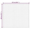 Sunki antklodė, pilkos spalvos, 200x225cm, audinys, 13kg