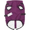 Šunų kailis su diržais, atsparus vandeniui, violetinis, 5XL