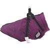 Šunų kailis su diržais, atsparus vandeniui, violetinis, 3XL